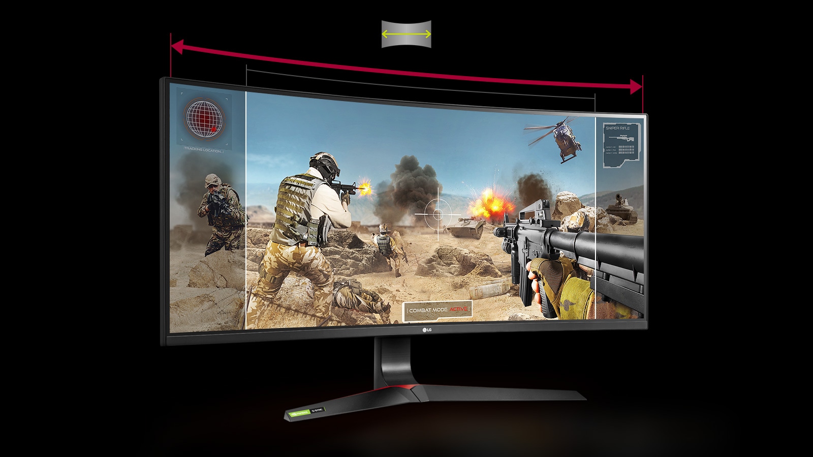 Comparaison de l’écran 34" 21:9 Full HD UltraWide™ avec un écran de résolution Full HD 16:9