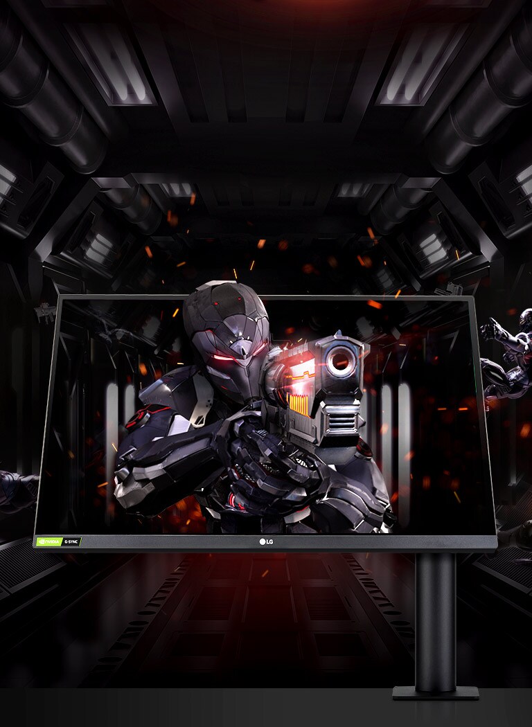 Moniteur LG UltraGear comme écran de jeu puissant