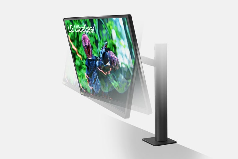 Simulation de la plage d’inclinaison +25˚°, - 25°