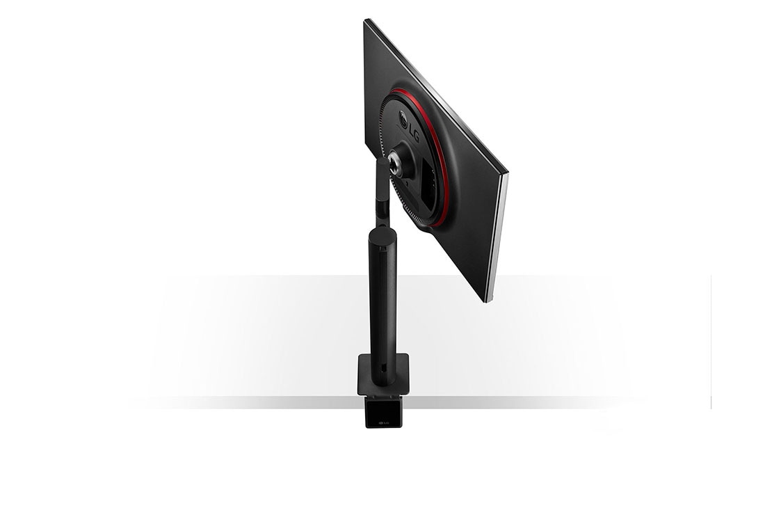 LG Moniteur de jeu (GtG) UltraGear™ Nano IPS 1ms ergonomique de 27 po, perspective arrière du moniteur pivoté à +70 degrés, 27GN88A-B, thumbnail 12