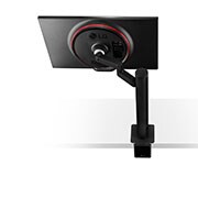 LG Moniteur de jeu (GtG) UltraGear™ Nano IPS 1ms ergonomique de 27 po, vue latérale arrière avec le bras du moniteur étendu vers la gauche, 27GN88A-B, thumbnail 13