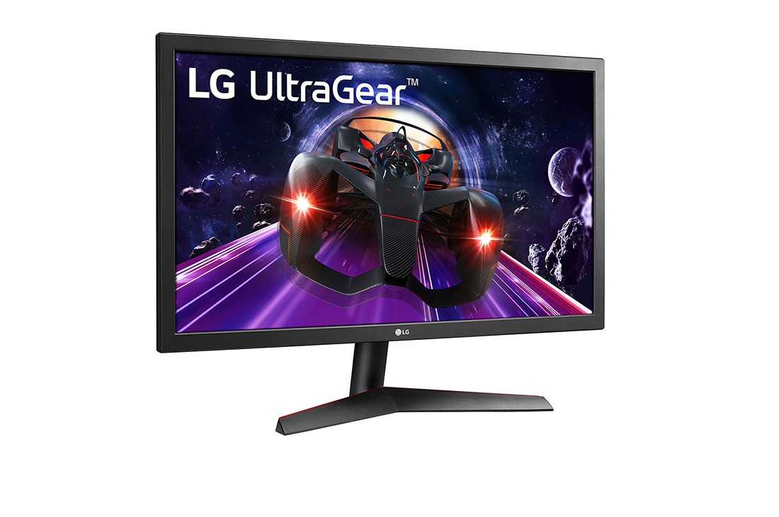 LG Moniteur de jeu (GtG) UltraGear™ Full HD 1 ms de 23,6 po, vue de côté de +15 degrés, 24GN53A-B, thumbnail 3