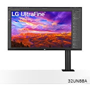 LG Moniteur IPS UHD 4K Ergo de 31,5 pouces avec USB de Type-C™, 32UN88A-W, 32UN88A-W, thumbnail 1