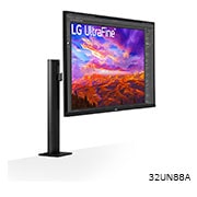 LG Moniteur IPS UHD 4K Ergo de 31,5 pouces avec USB de Type-C™, 32UN88A-W, 32UN88A-W, thumbnail 3
