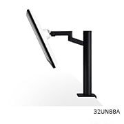LG Moniteur IPS UHD 4K Ergo de 31,5 pouces avec USB de Type-C™, 32UN88A-W, 32UN88A-W, thumbnail 7