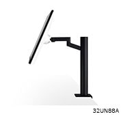 LG Moniteur IPS UHD 4K Ergo de 31,5 pouces avec USB de Type-C™, 32UN88A-W, 32UN88A-W, thumbnail 8