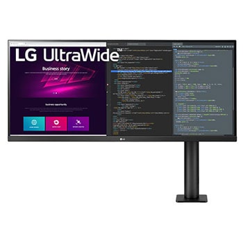 vue de face avec le bras du moniteur sur la droite1