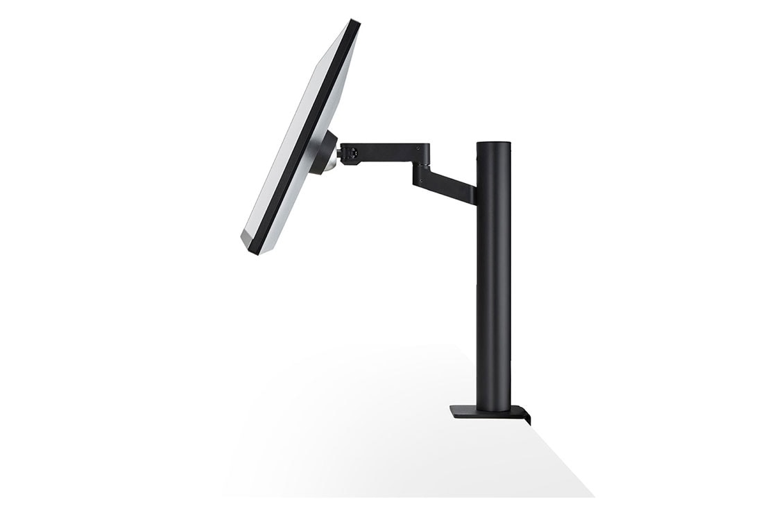 LG Moniteur IPS UHD 4K Ergo de 27&nbsp;pouces avec USB de type C™, vue latérale du moniteur incliné vers le haut, 27UN880-B, thumbnail 9