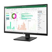 LG Moniteur IPS Full HD 23,8'', vue de côté de -15 degrés, 24BN550Y-B, thumbnail 2
