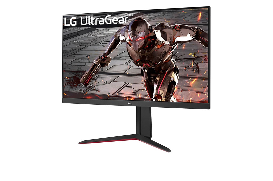 LG  Moniteur de jeu LG UltraGear™ 31,5” QHD avec 165 Hz, MBR de 1 ms, vue de côté de -15 degrés, 32GN650-B, thumbnail 2