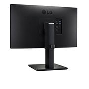 LG Moniteur IPS 23,8” QHD avec configuration en série et USB Type-C™, vue arrière en perspective, 24QP750-B, thumbnail 7