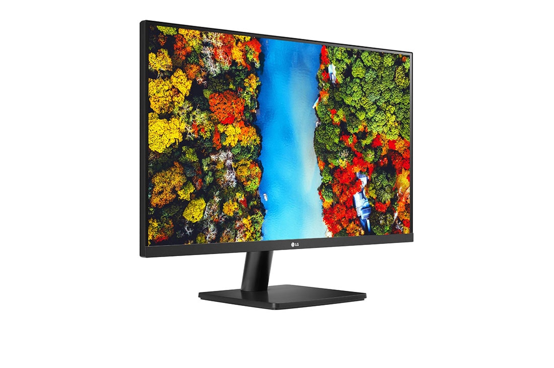 LG Écran Full HD IPS 27” avec AMD FreeSync™, Vue de côté de +30 degrés, 27MP500-B, thumbnail 4