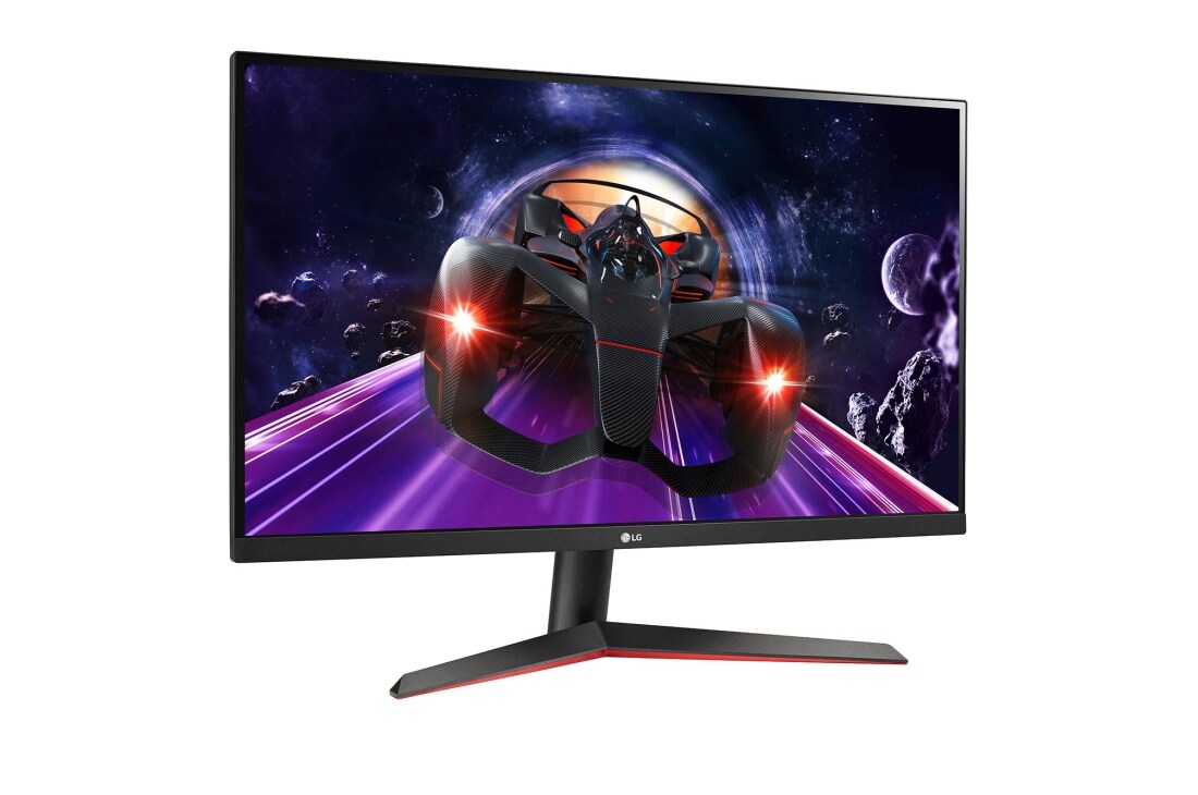 LG Écran IPS Full HD de 27&nbsp;po équipé de la technologie AMD FreeSync™, vue de côté de -15 degrés, 27MP60G-B, thumbnail 2