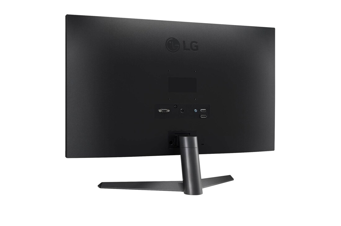 LG Écran IPS Full HD de 27&nbsp;po équipé de la technologie AMD FreeSync™, vue arrière en perspective, 27MP60G-B, thumbnail 7