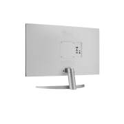 LG Moniteur IPS UHD 4K de 27&nbsp;po avec VESA DisplayHDR™ 400, vue arrière en perspective, 27UP600-W, thumbnail 5