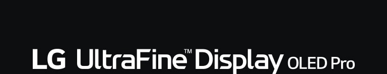 Écran UltraFine™ OLED Pro de LG