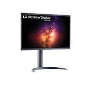 LG Écran OLED 4K 31,5'' avec gradation des pixels et rapport de contraste de 1M : 1, vue de côté de +15 degrés, 32EP950-B, thumbnail 3