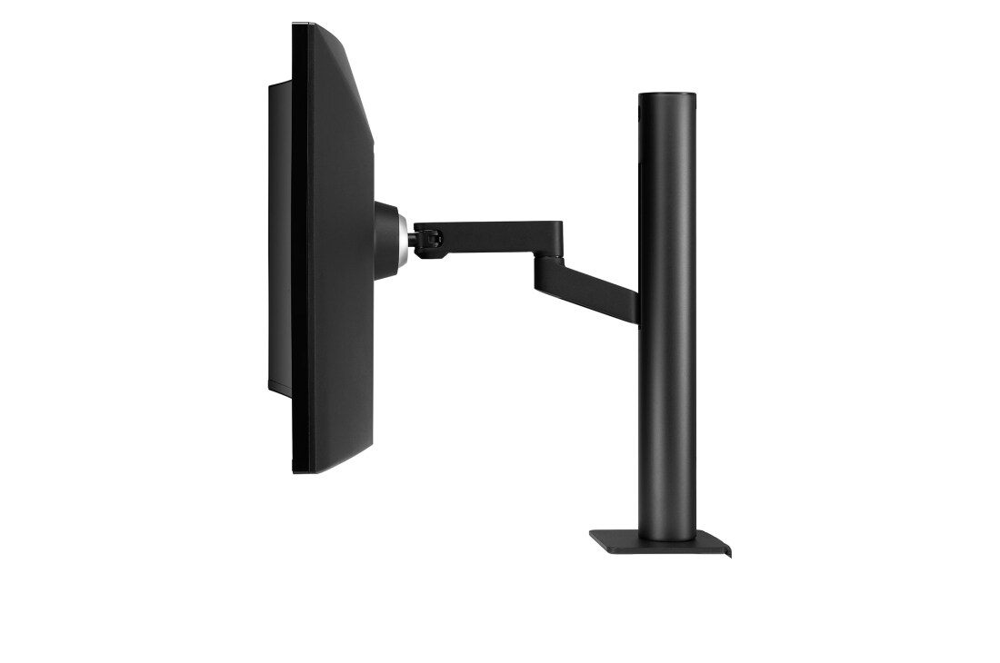 LG Moniteur ergonomique incurvé UltraWide™ QHD 21:9 de 34 po (3440 x 1440), vue latérale avec réglage de la hauteur du moniteur vers le bas, 34WP88C-B, thumbnail 4
