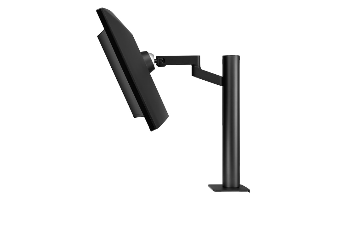 LG Moniteur ergonomique incurvé UltraWide™ QHD 21:9 de 34 po (3440 x 1440), vue de côté du moniteur incliné de -25 degrés, 34WP88C-B, thumbnail 6