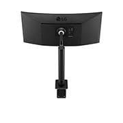 LG Moniteur ergonomique incurvé UltraWide™ QHD 21:9 de 34 po (3440 x 1440), vue arrière du moniteur incliné vers le haut, 34WP88C-B, thumbnail 13