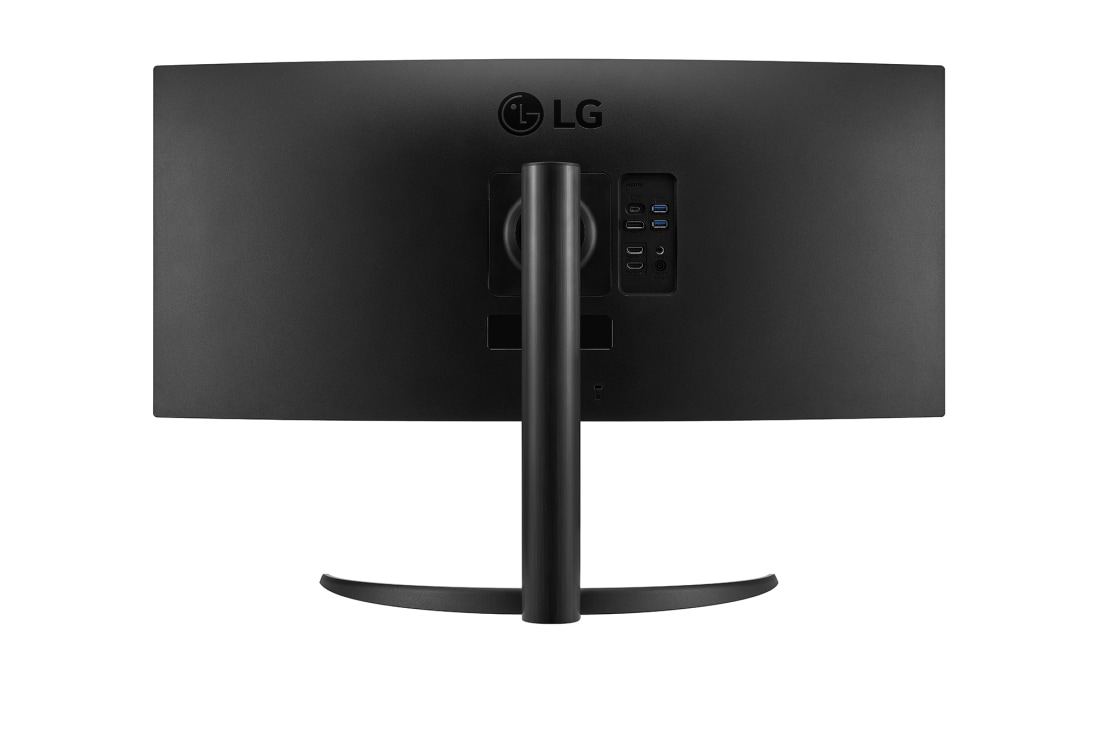 LG Moniteur incurvé UltraWide™ QHD 21:9 de 34 po (3440 x 1440), Vue arrière, 34WP75C-B, thumbnail 6