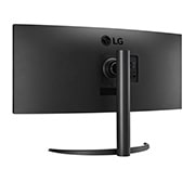 LG Moniteur incurvé UltraWide™ QHD 21:9 de 34 po (3440 x 1440), vue arrière en perspective, 34WP75C-B, thumbnail 7