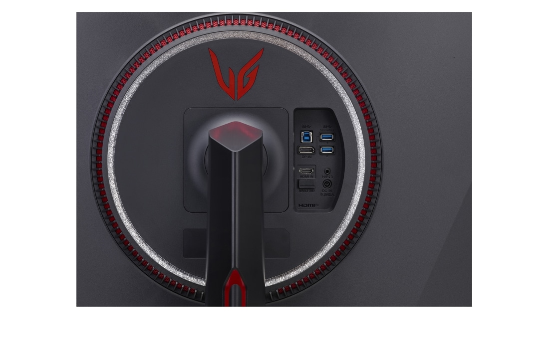 LG Moniteur de jeu de 34'' UltraGear™ Nano, IPS 1 ms, avec NVIDIA® G-SYNC® ULTIMATE, Gros plan des parties avec luminaires blancs allumés, 34GP950G-B, thumbnail 10