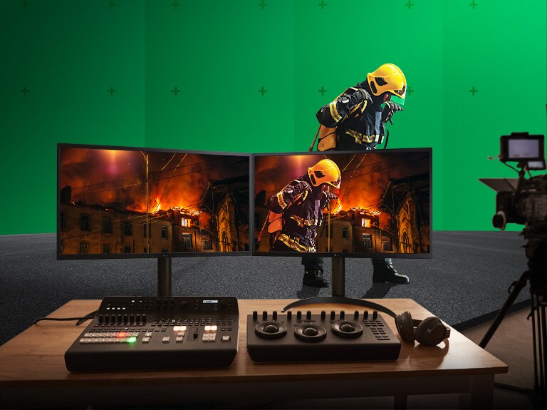 L’UltraFine™ OLED Pro de LG offre un rendu des zones chromatiques de multiples standards suffisant, et représente précisément les mêmes valeurs de couleurs