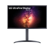 LG Écran OLED 4K de 27&nbsp;po avec gradation des pixels et Rapport de contraste&nbsp;1M&nbsp;:1, vue avant, 27EP950-B, thumbnail 1