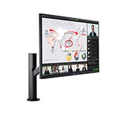 LG Moniteur IPS QHD Ergo de 31,5'' avec USB de type-C™, Vue en perspective, 32QP880-B, thumbnail 3