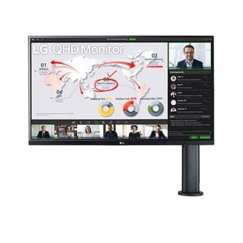 vue de face avec le bras du moniteur sur la droite1