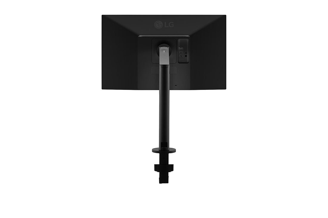 LG Écran IPS UHD 4K 27'' avec Ergo, Vue arrière, 27UK580-B, thumbnail 8