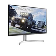 LG Moniteur HDR UHD 4K (3840&nbsp;x&nbsp;2160) de 31,5&nbsp;po, Vue en perspective, 32UN550-W, thumbnail 4