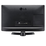 LG Moniteur TV LED compatible HD de 23,6 po., Vue arrière, 24TQ510S-PZ, thumbnail 6