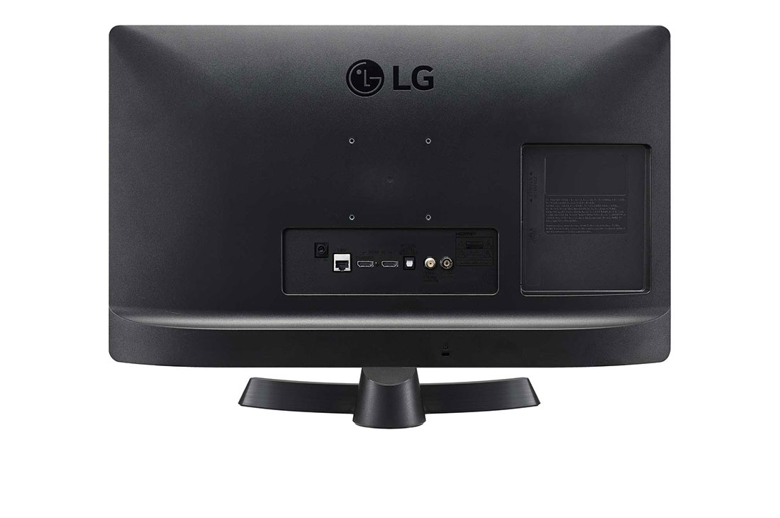 LG Moniteur TV LED compatible HD de 23,6 po., Vue arrière, 24TQ510S-PZ, thumbnail 6