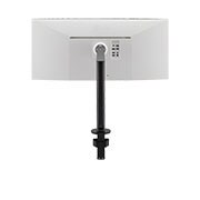 LG Moniteur Ergo incurvé UltraWide™ QHD+ 21:9 de 37,5 pouces (3840 x 1600), Vue arrière, 38WQ88C-W, thumbnail 11