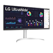 LG Moniteur IPS avec AMD FreeSync™ Full HD UltraWide™ 21:9 29”, vue de côté de +15 degrés, 29WQ600-W, thumbnail 3