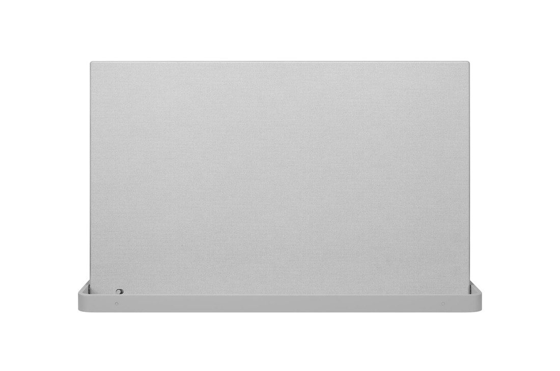 LG Moniteur Libero 27 pouces QHD avec webcam Full HD détachable, vue arrière du support, 27BQ70QC-S, thumbnail 13