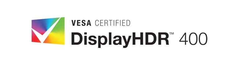 Icône VESA CERTIFIED Display HDR™ 400