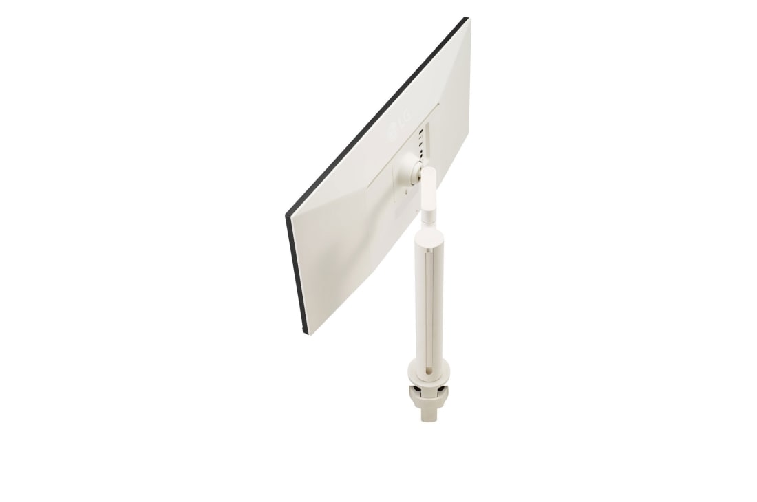 LG Moniteur 34'' 21:9 UltraWide™ FHD (2560 x 1080) avec support Ergo, perspective arrière du moniteur pivoté à +70 degrés, 34WQ680-W, thumbnail 9