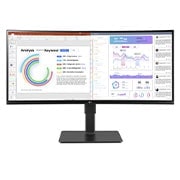 LG Moniteur IPS UltraWide™ WQHD (3440x1440) de 34'' avec USB de Type-C™, vooraanzicht, 34BQ77QB-B, thumbnail 1