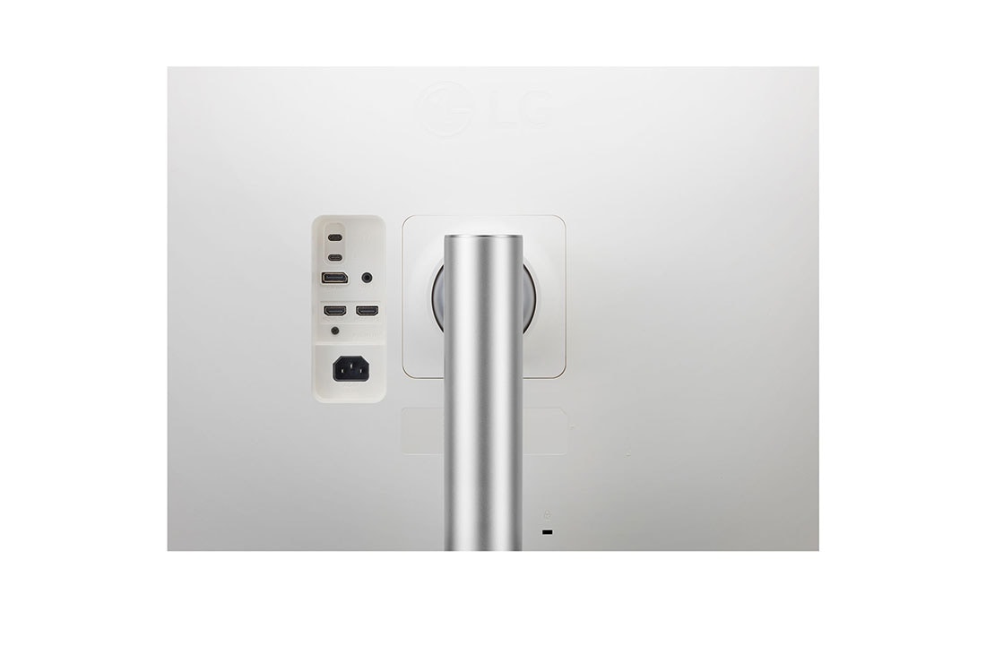 LG Écran Nano IPS incurvé UltraWide™ 5K2K de 39,7 pouces, gros plan des ports, 40WP95CP-W, thumbnail 8