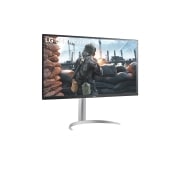 LG Moniteur UHD 4K (3840x2160) de 31,5'' avec USB de Type-C™, vue de côté de +15 degrés, 32UP55NP-W, thumbnail 3