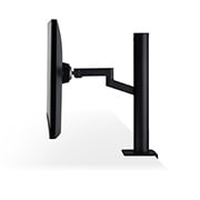 LG Moniteur IPS UHD 4K Ergo de 31,5 pouces avec USB de Type-C™, Vue en perspective du bras du moniteur étendu, 32UN880P-B, thumbnail 4