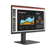 LG Écran IPS 23,8'' Full HD (1920 x 1080) avec port USB de Type-C™, Vue de côté de +30 degrés, 24BR650B-C, thumbnail 4