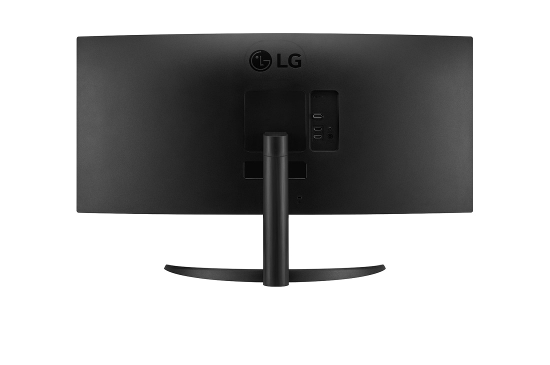 LG Moniteur 34'' 21:9 incurvé UltraWide™ QHD (3440x1440) Moniteur avec FreeSync™, vue arrière, 34WR50QC-B, thumbnail 6