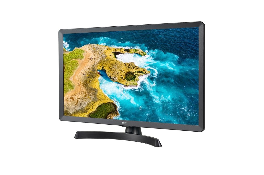 LG MONITEUR HD READY LED TV 28'', vue de côté de -15 degrés, 28TQ515S-PZ, thumbnail 2