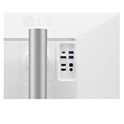LG Moniteur IPS avec USB Type-C™ 27'' UHD 4K (3840x2160), vue rapprochée des ports, 27UP550P-W, thumbnail 8