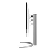 LG Moniteur IPS avec USB Type-C™ 27'' UHD 4K (3840x2160), vue latérale du moniteur se déplaçant vers le bas pour le réglage en hauteur, 27UP550P-W, thumbnail 9