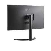 LG Moniteur HDR UHD 4K de 31,5 po, vue arrière en perspective, 32UR550-B, thumbnail 5